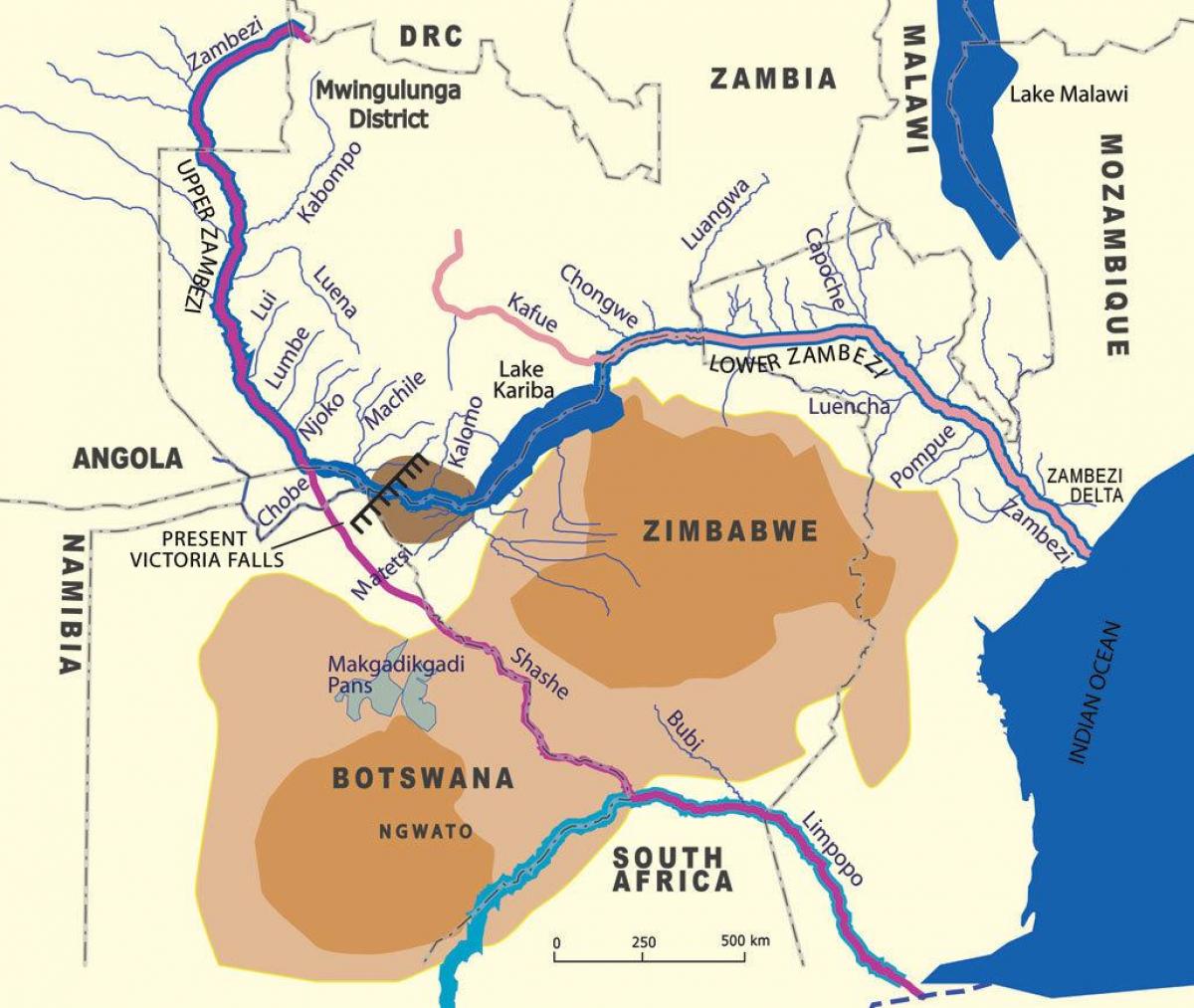 خريطة جيولوجية zambi