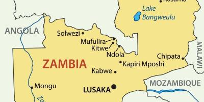 خريطة كيتوي بزامبيا